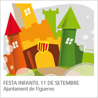 Festa Infantil 11 de setembre. Ajuntament de Figueres